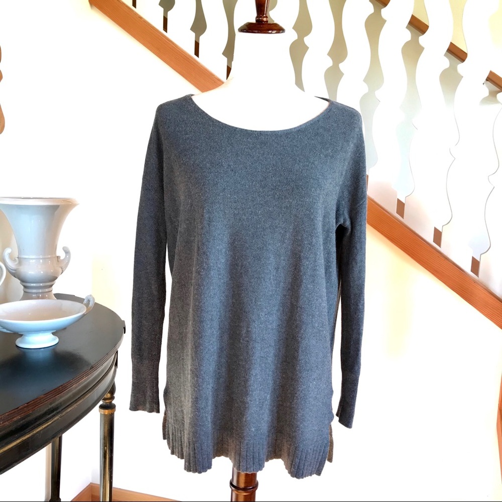 Joie | Wool/Cashmere Blend Seed Stitch Pullover